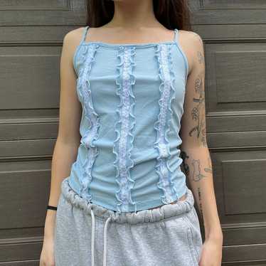 Vintage 90’s Blu Reed Fairy Tank offers Top