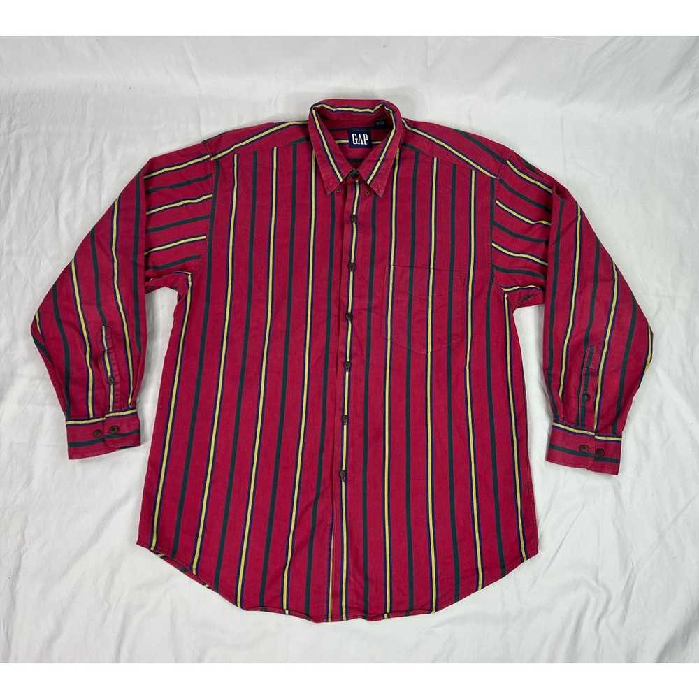 Vintage 90s GAP Mens casual shirt size Large - image 1