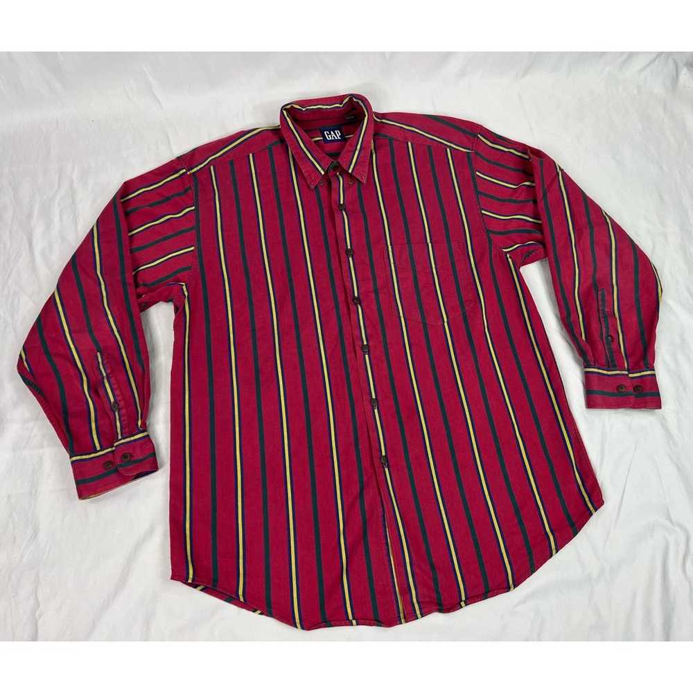 Vintage 90s GAP Mens casual shirt size Large - image 2