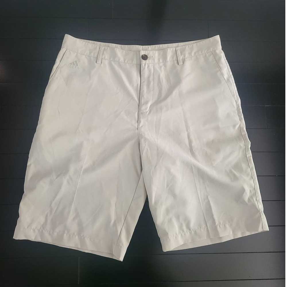 Adidas Adidas ClimaLite Khaki Golf Shorts - Size … - image 1