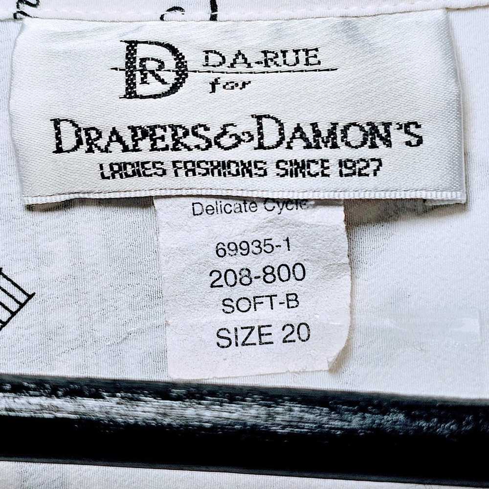 DA-RUE For Drapers & Damon Women's Size 20 Vintag… - image 8