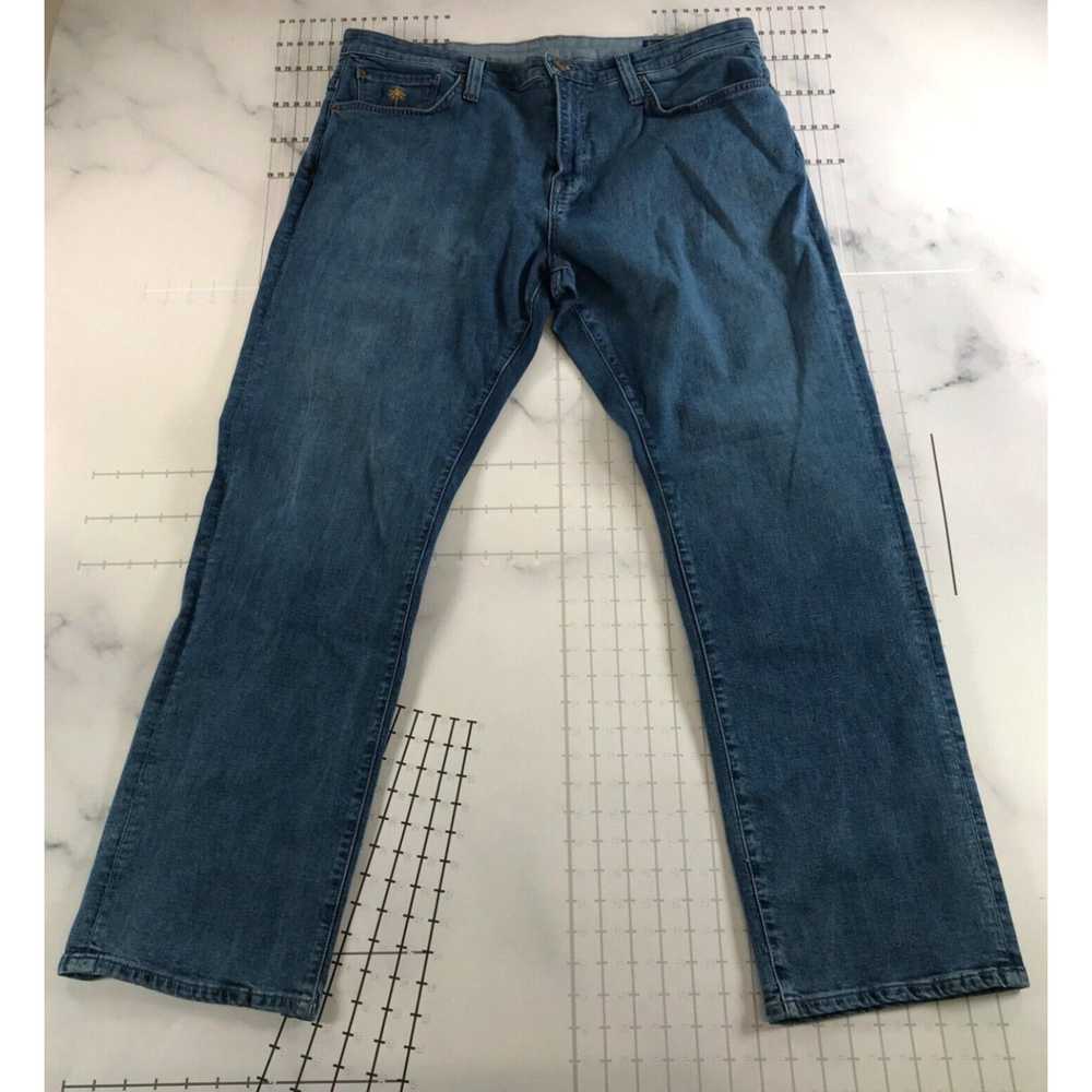 Vintage Ben Silver Jeans Mens 40x32 Blue Embroide… - image 1