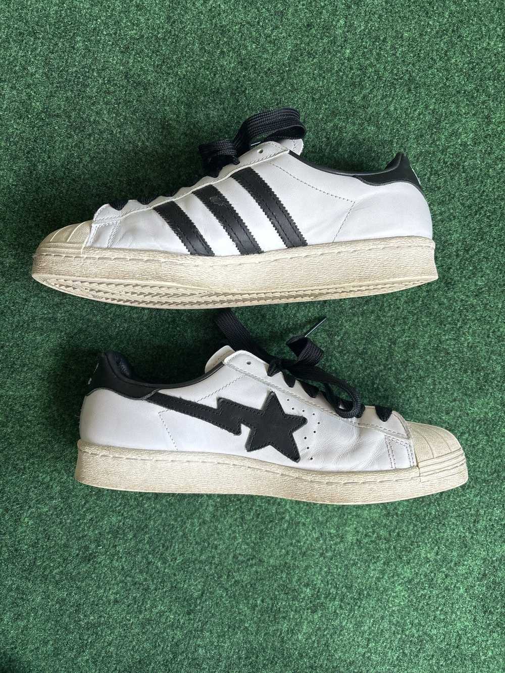 Adidas × Bape Bape x Adidas Superstar 80s - image 2