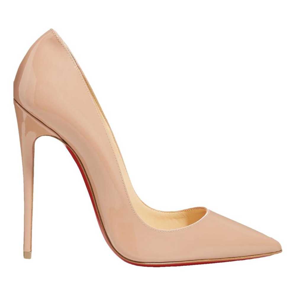 Christian Louboutin So Kate patent leather heels - image 1
