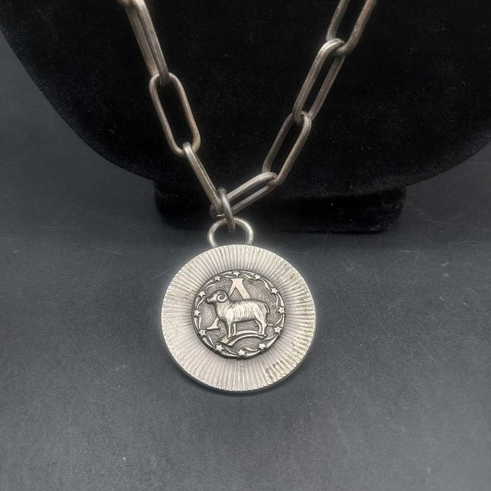 Sarah Coventry Ram Aries Necklace Zodiac Sign Ast… - image 7