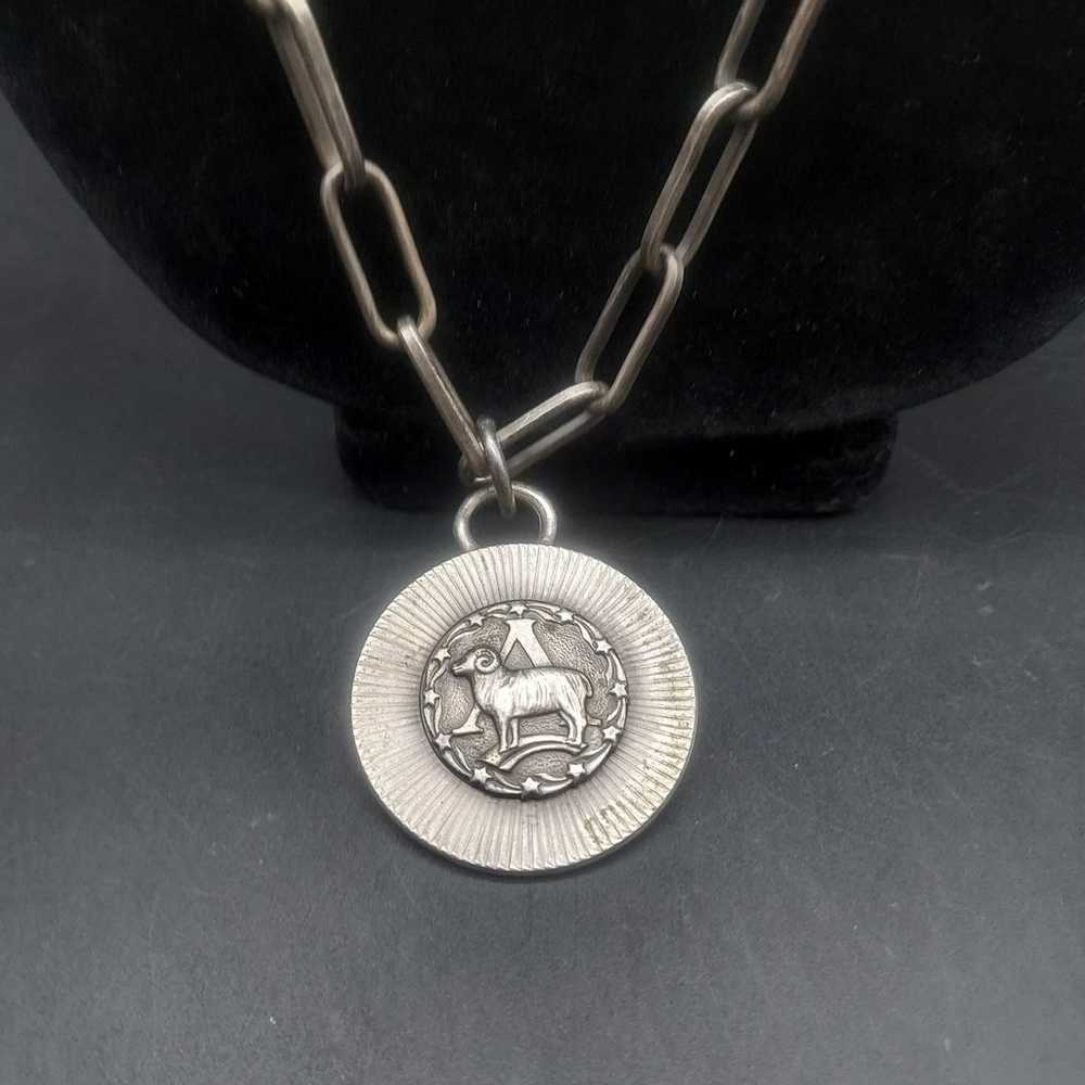 Sarah Coventry Ram Aries Necklace Zodiac Sign Ast… - image 8