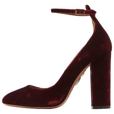Aquazzura Velvet heels - image 1