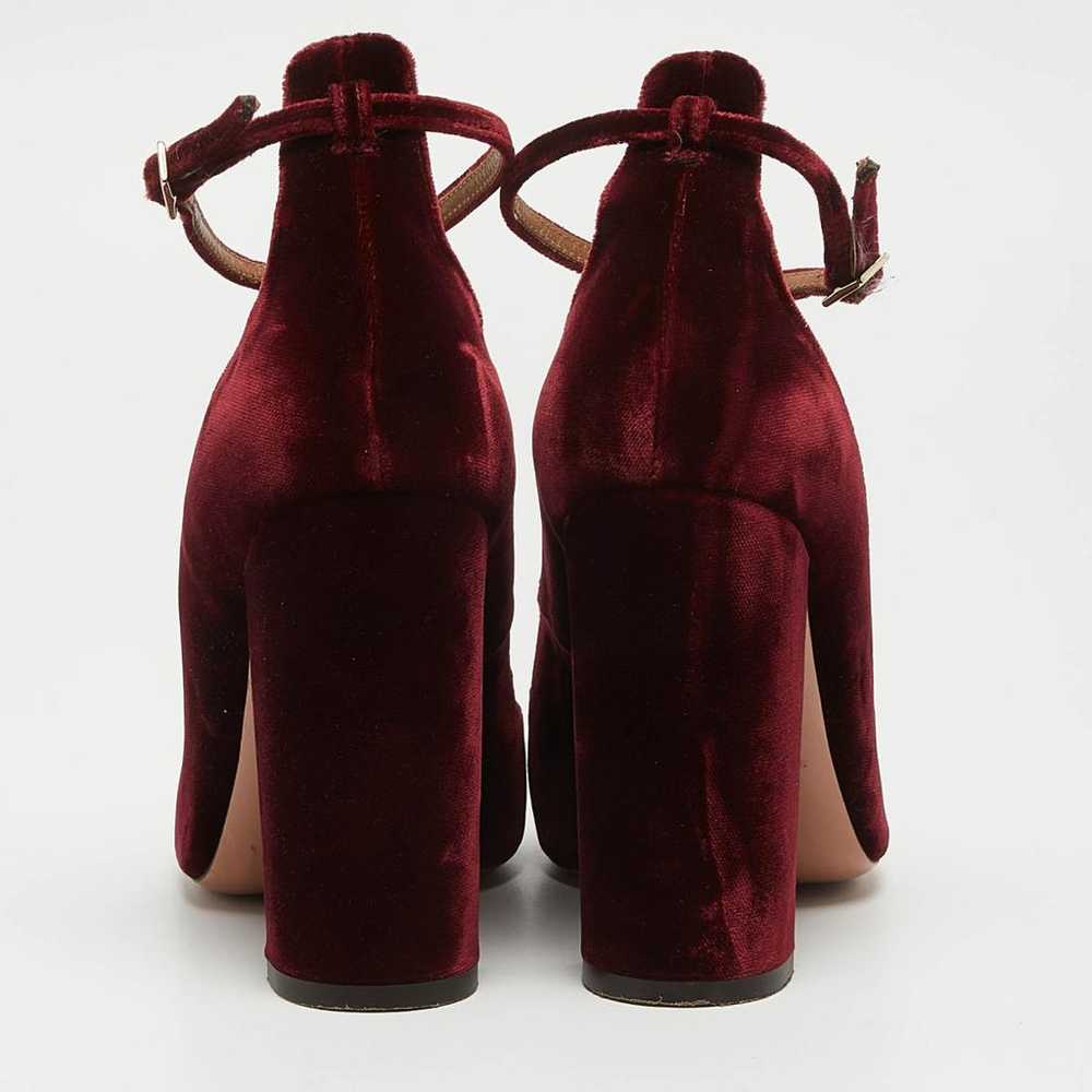 Aquazzura Velvet heels - image 4