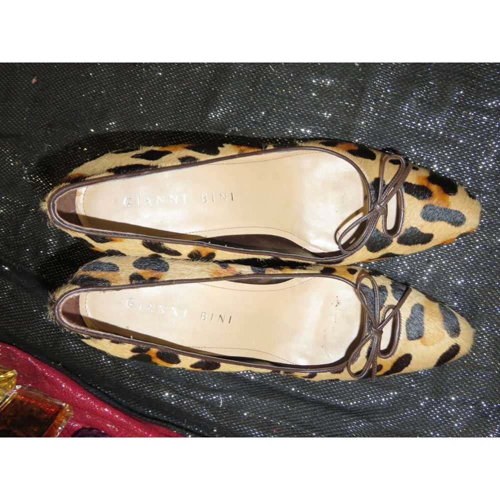 Other GIANNI BINI LEOPARD HAIRCALF LEATHER ALMOND… - image 12