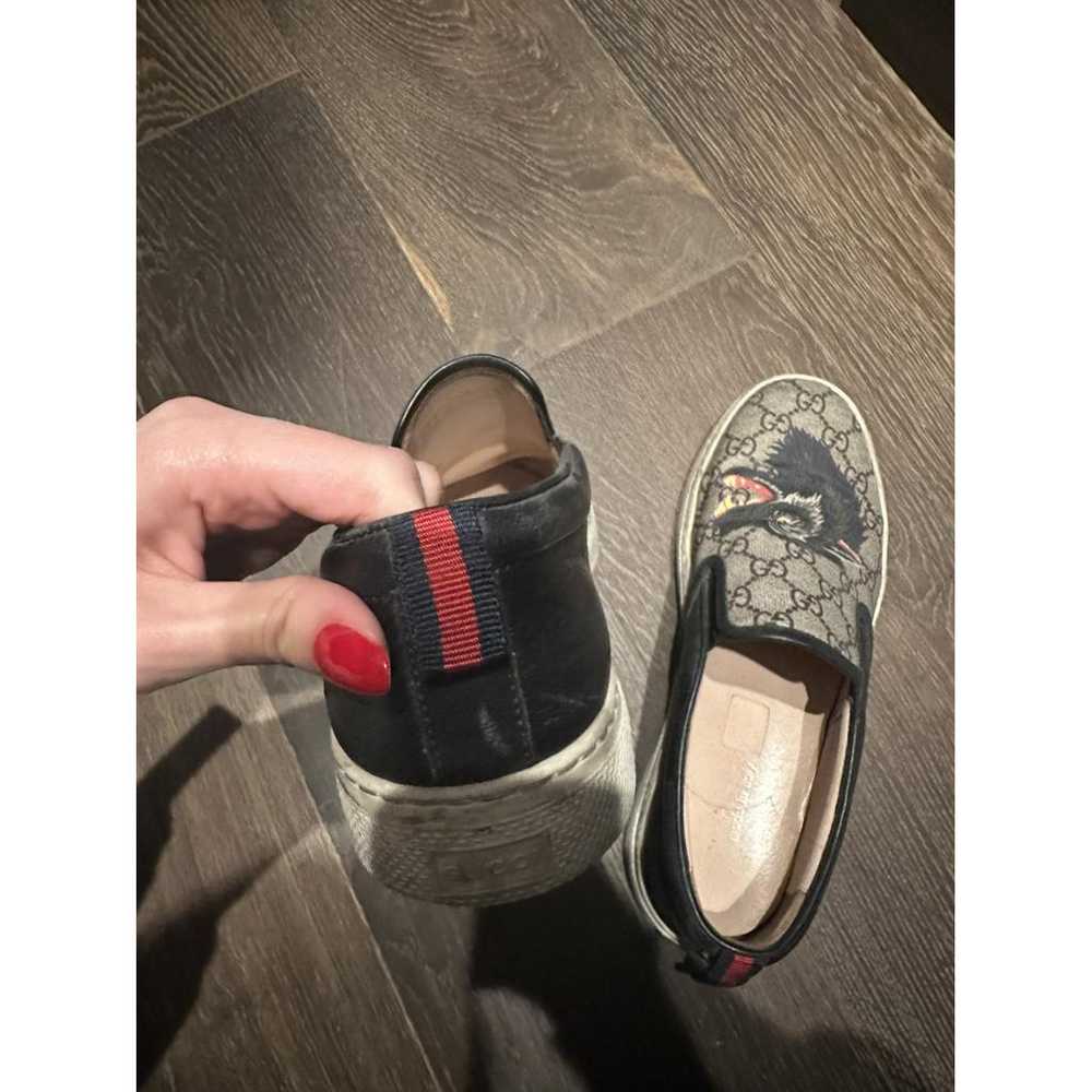 Gucci Leather low trainers - image 2
