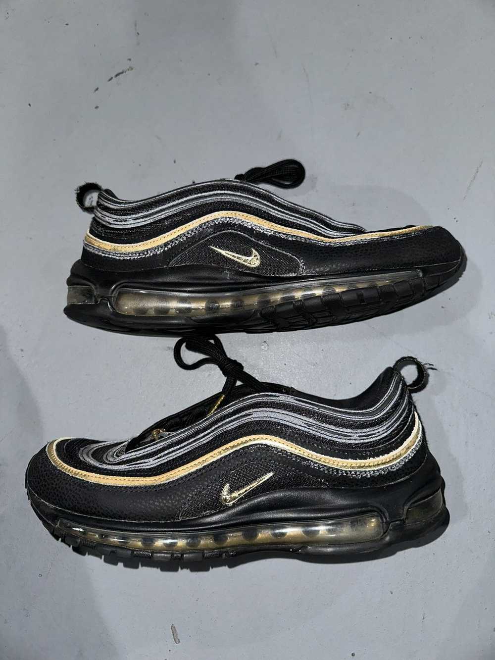 Nike × Streetwear × Vintage Airmax 97 Metallic Go… - image 1