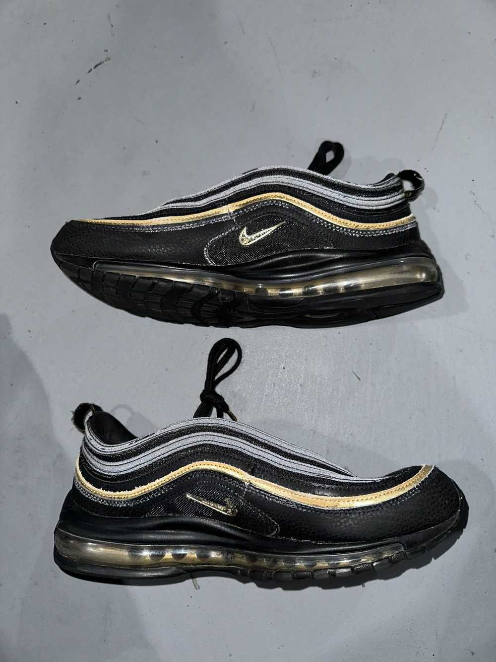 Nike × Streetwear × Vintage Airmax 97 Metallic Go… - image 2