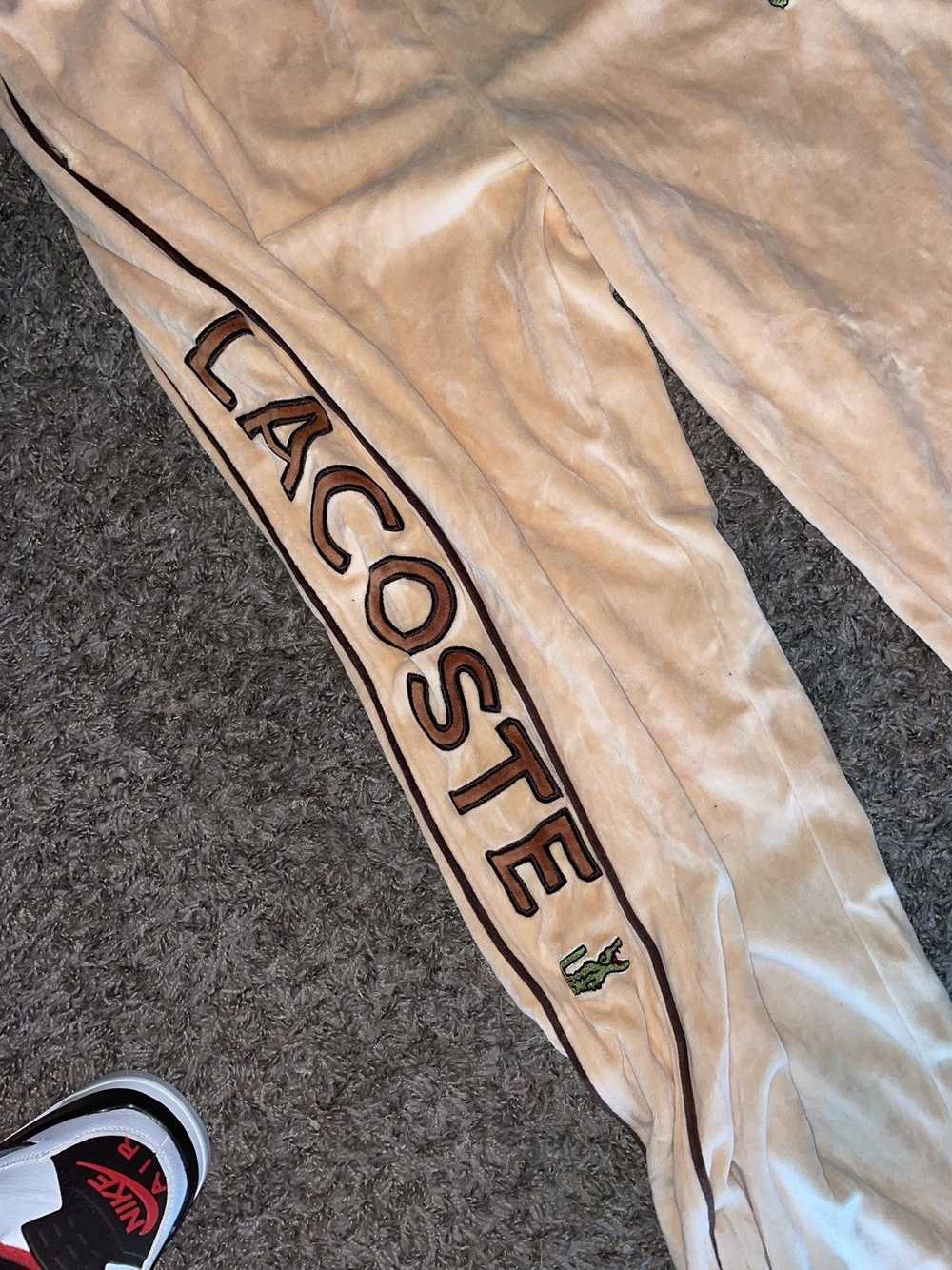 Lacoste Vintage Lacoste Velour Track Suit - image 10