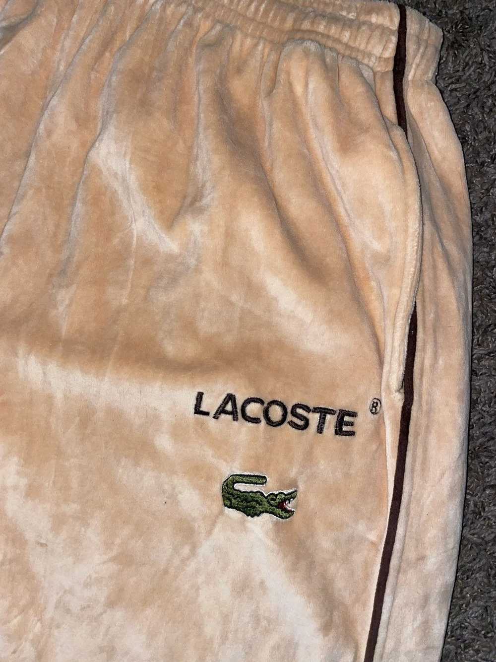 Lacoste Vintage Lacoste Velour Track Suit - image 9
