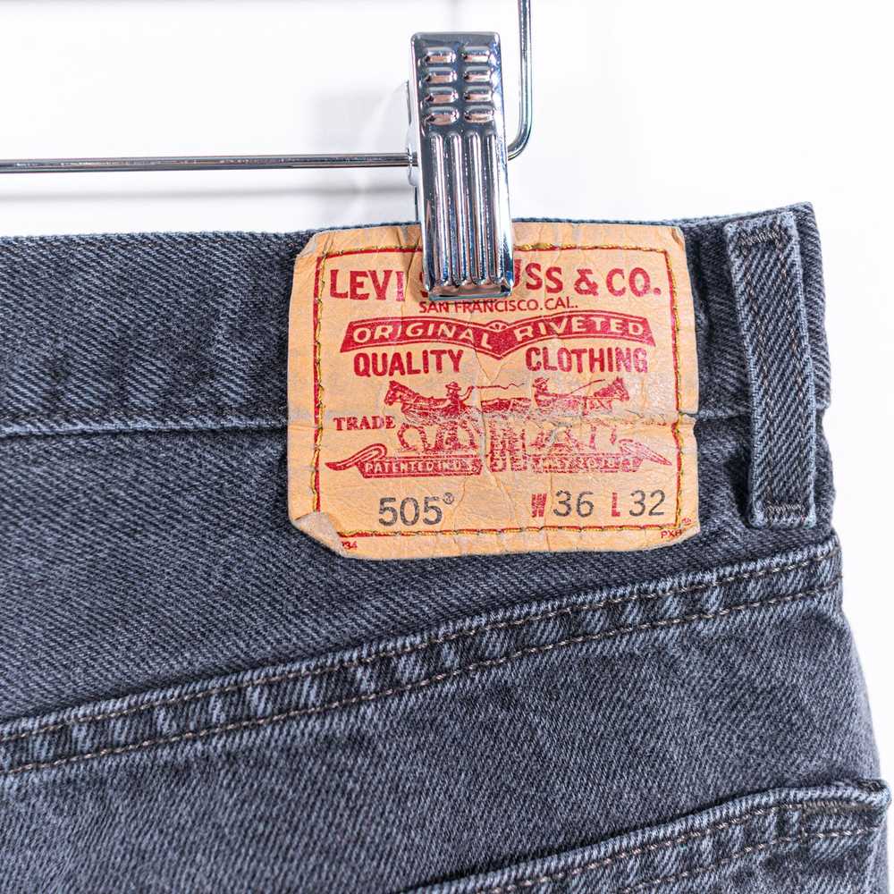 Levi's × Streetwear × Vintage Levis 505 Jeans 35 … - image 6