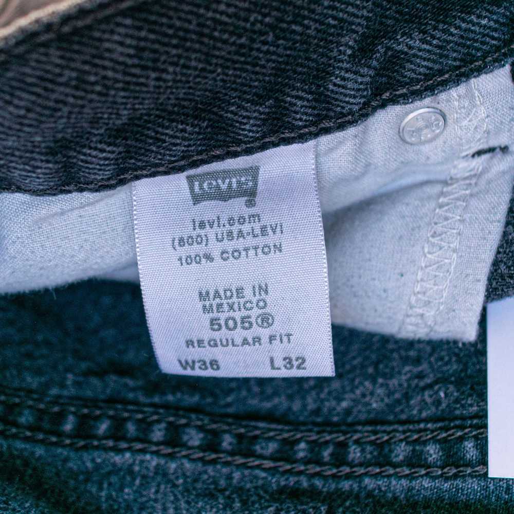 Levi's × Streetwear × Vintage Levis 505 Jeans 35 … - image 9
