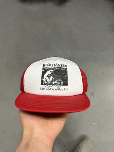 Streetwear × Vintage 80s Rick Hansen Hat