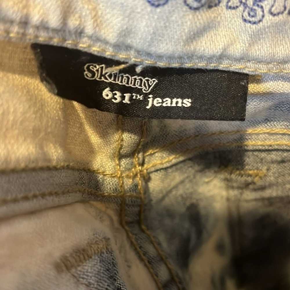 Levi’s the original Jeans 631 Skinny Jeans Cream … - image 5