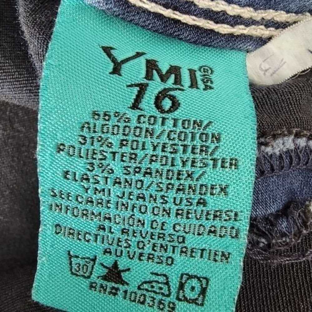 YMI Vintage Y2K Dize 16 Fringed Hem Cropped Jeans - image 6