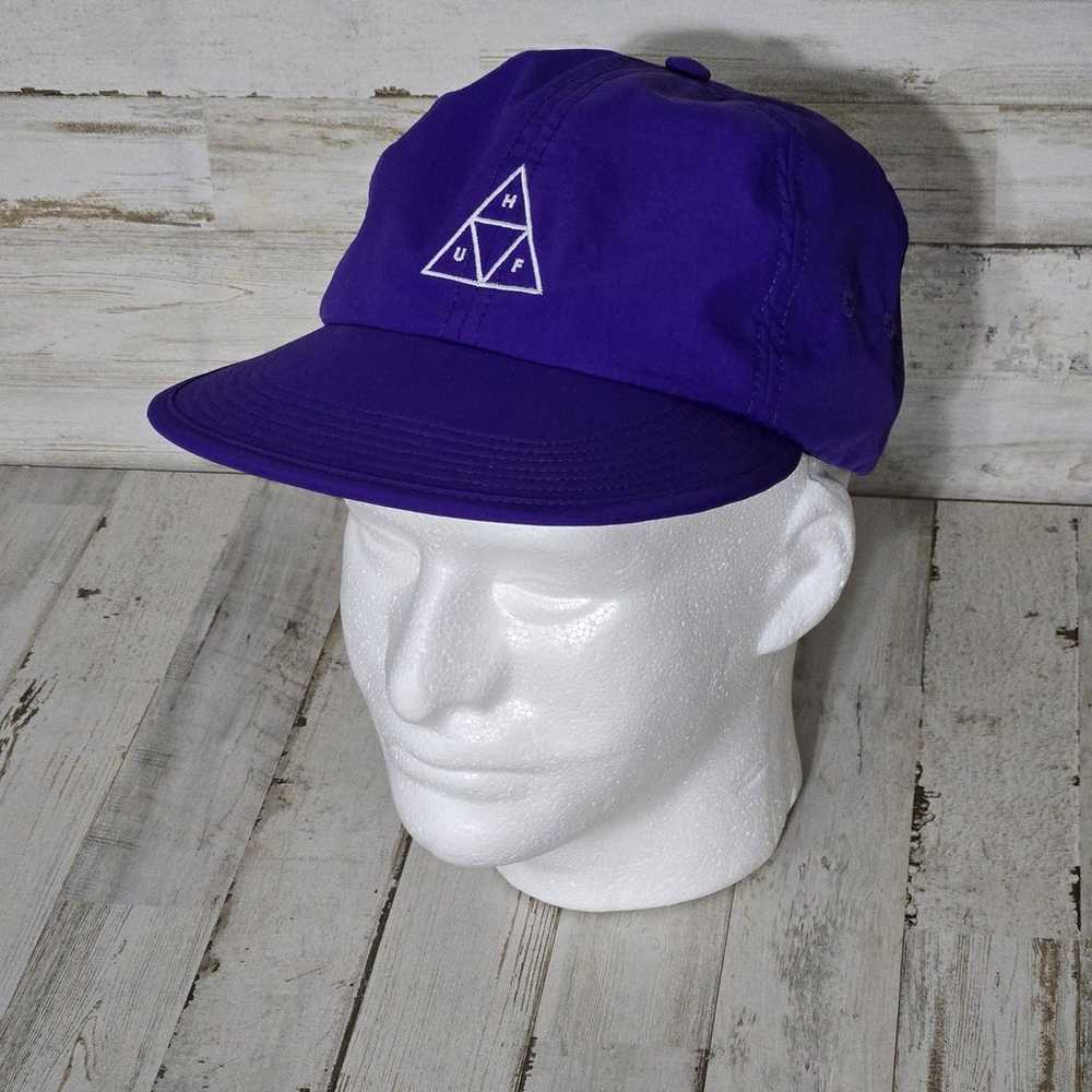 Vintage HUF Purple Cap Hat Made in USA - image 2