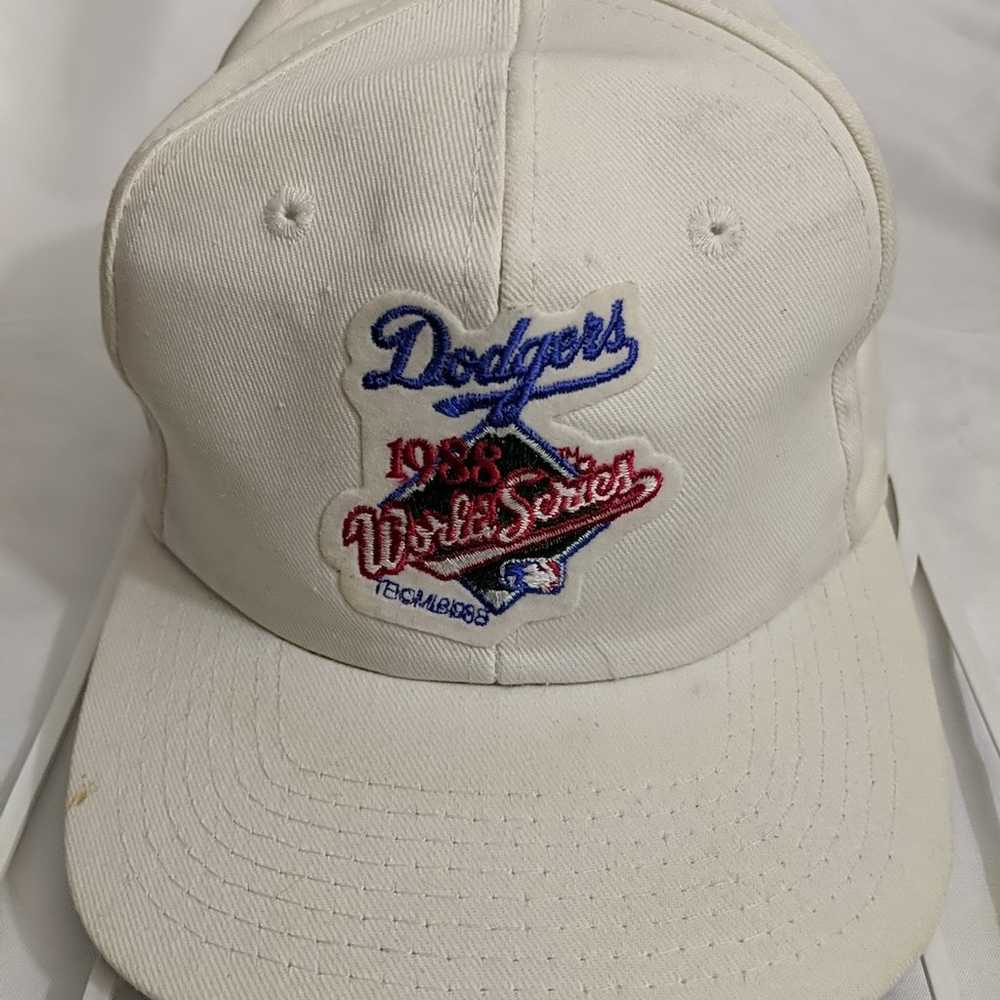 Vintage Dodgers 1988  World Series Snapback Hat - image 1
