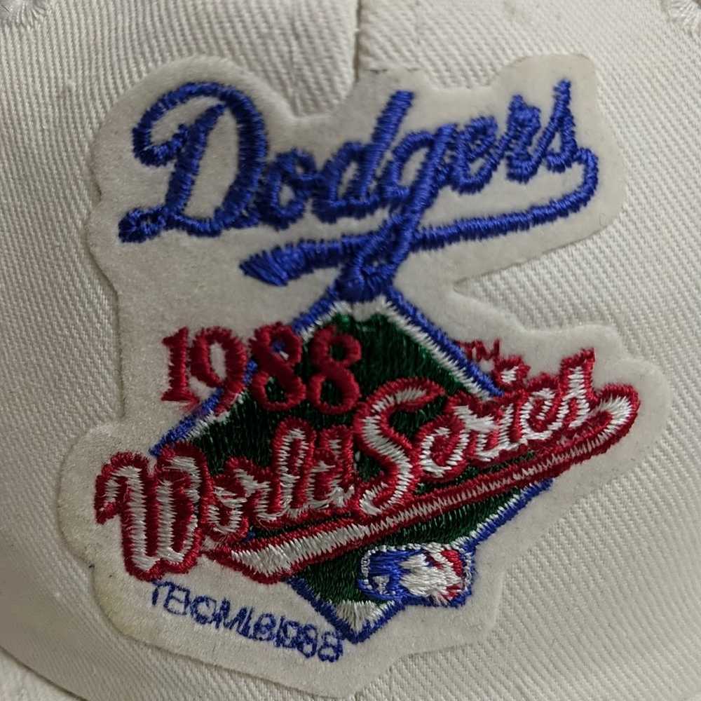 Vintage Dodgers 1988  World Series Snapback Hat - image 2