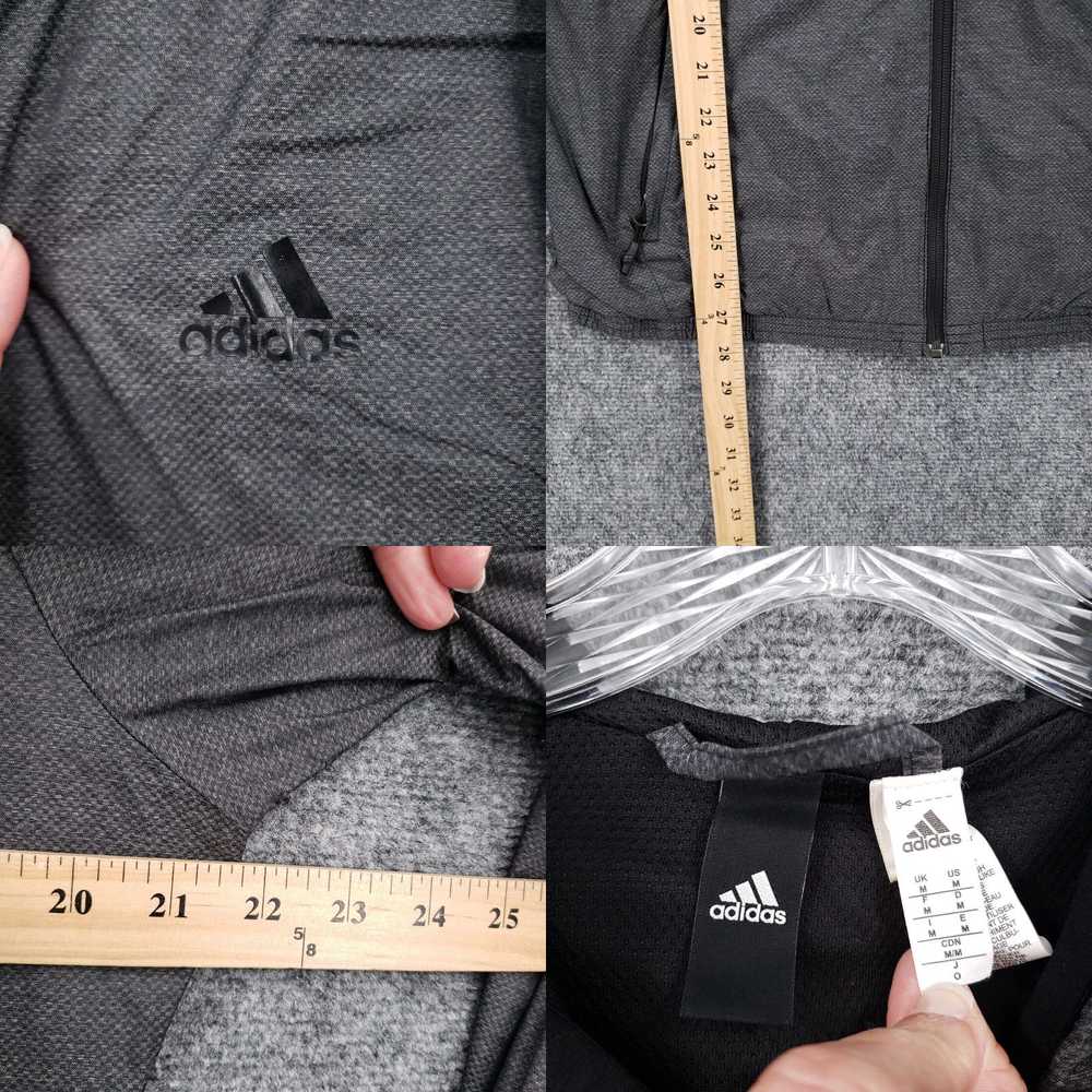 Adidas Adidas Jacket Mens M Medium Gray Athletic … - image 4