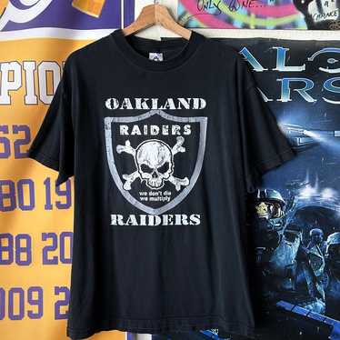 Oakland Raiders NFL Graphic Football T-Shirt - image 1