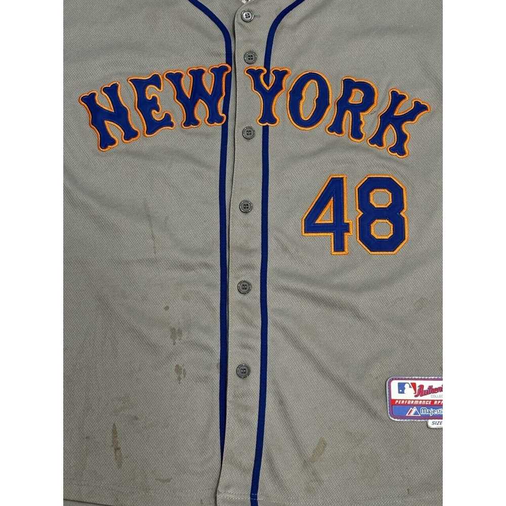 Majestic Jacob deGrom #48 New York Mets Stitched … - image 5