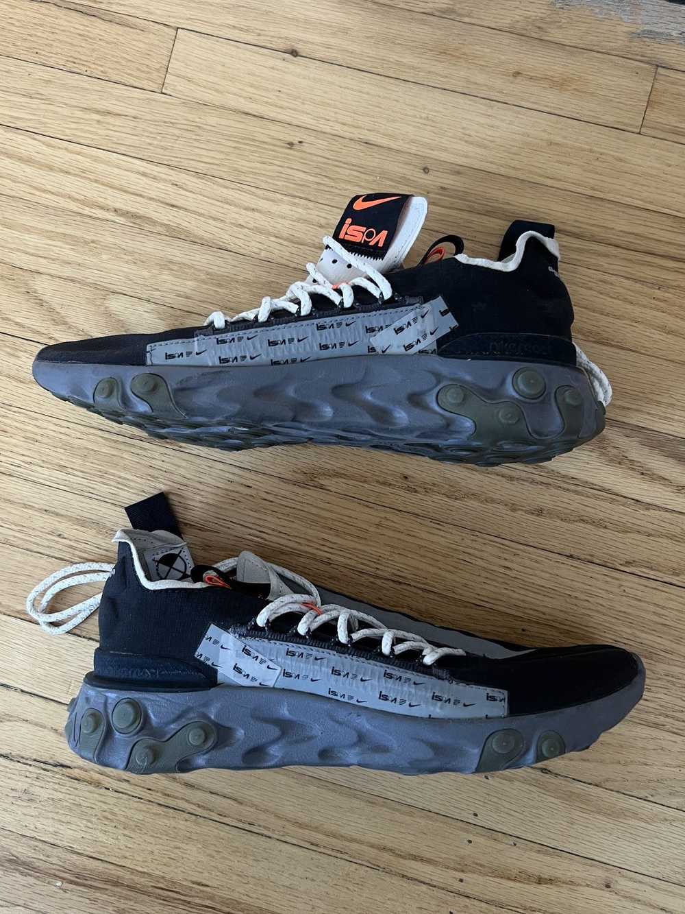 Nike Black ISPA React - image 3