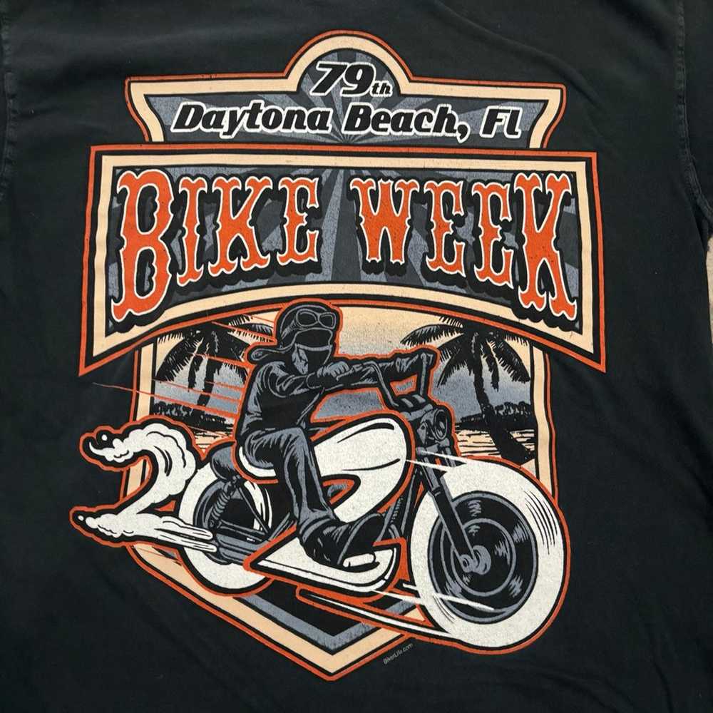Vintage Daytona Bike Week 2020 Black Shirt M - image 5