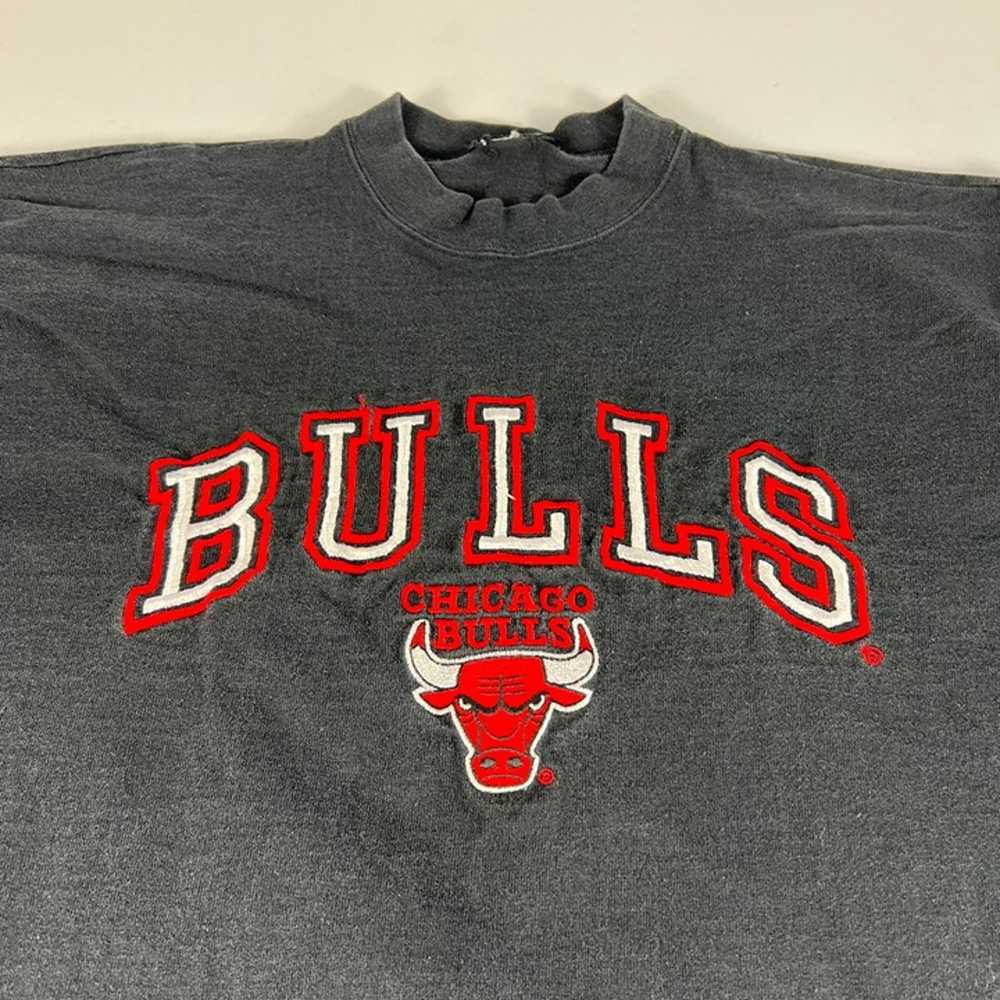 VTG 90s NBA Chicago Bulls Basketball Shirt Large … - image 5