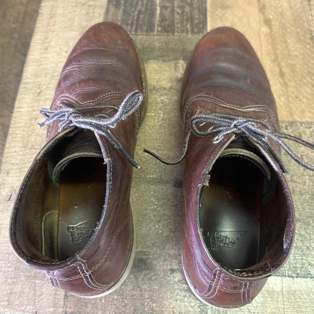 Red Wing Red Wing 3141 Chukka Briar Oil Slick Lea… - image 9