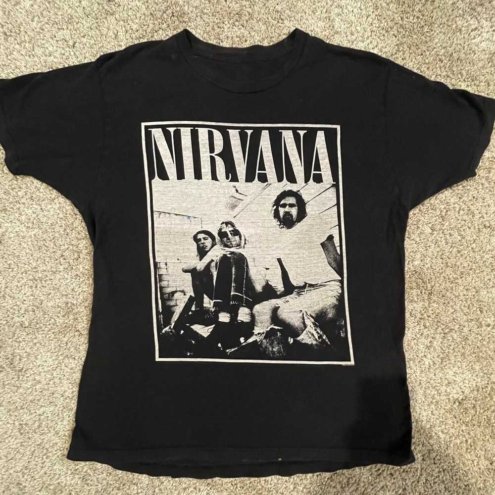 Nirvana Graphic T-Shirt - image 1