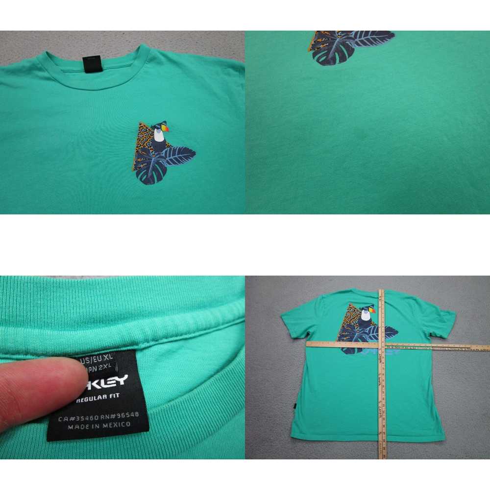 Oakley Oakley Shirt Mens XL Green Regular Fit T-S… - image 4