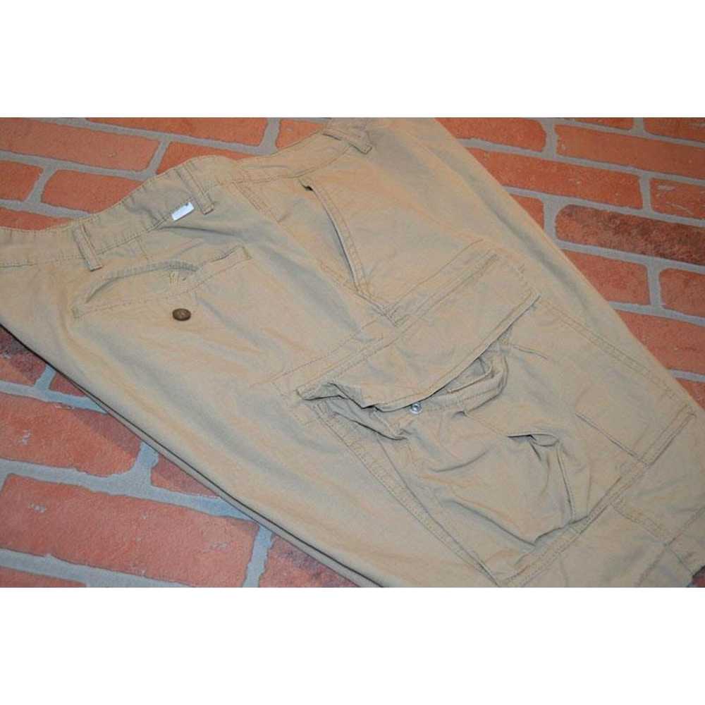 Vintage 48556 Levis Cargo Shorts Casual Tan Flat … - image 2