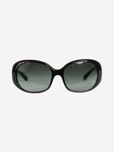 Prada Burgundy oversized sunglasses