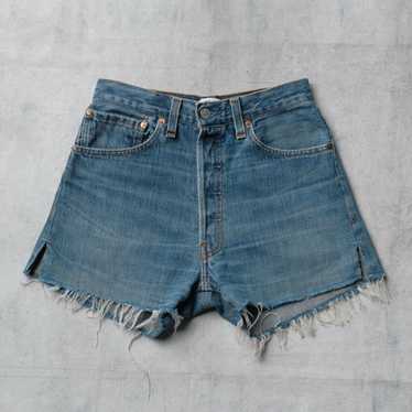 RE/DONE Re/Done Levi's Women's High Waist Blue Den