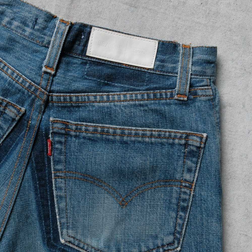 RE/DONE Re/Done Levi's Women's High Waist Blue De… - image 5