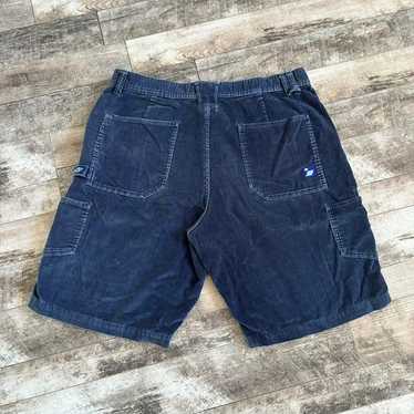 Vintage Y2K HIC Corduroy Carpenter Jorts Shorts S… - image 1