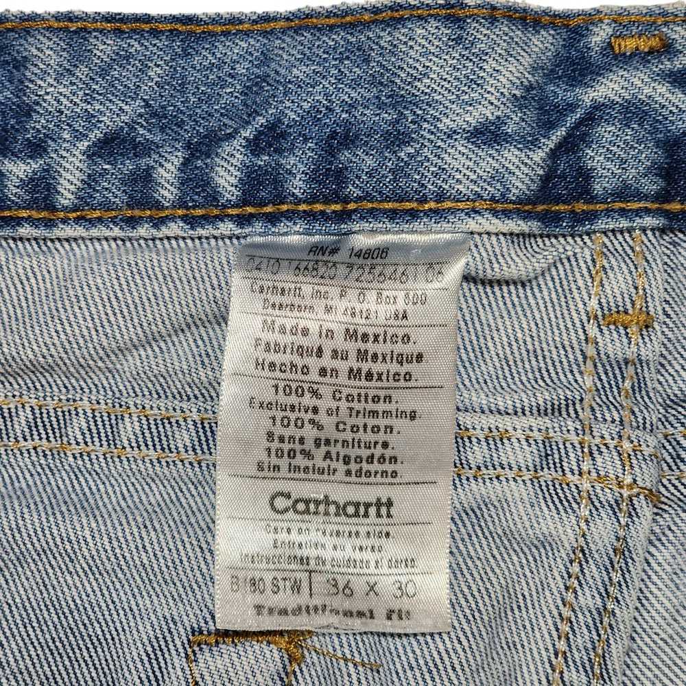 Carhartt Traditional Fit Jeans 36x30 (35x29) Mens… - image 9