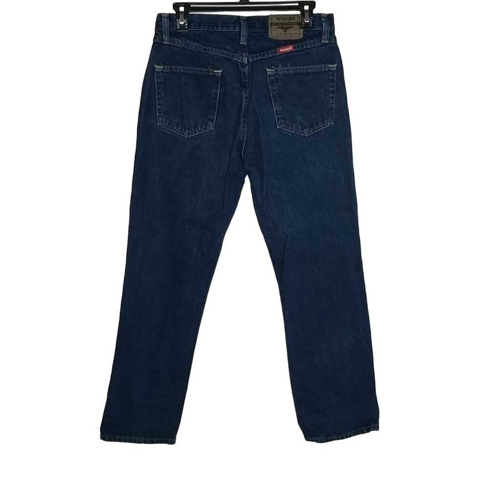 Wrangler Jeans mens 31X30 regular fit blue 96501mr - image 5