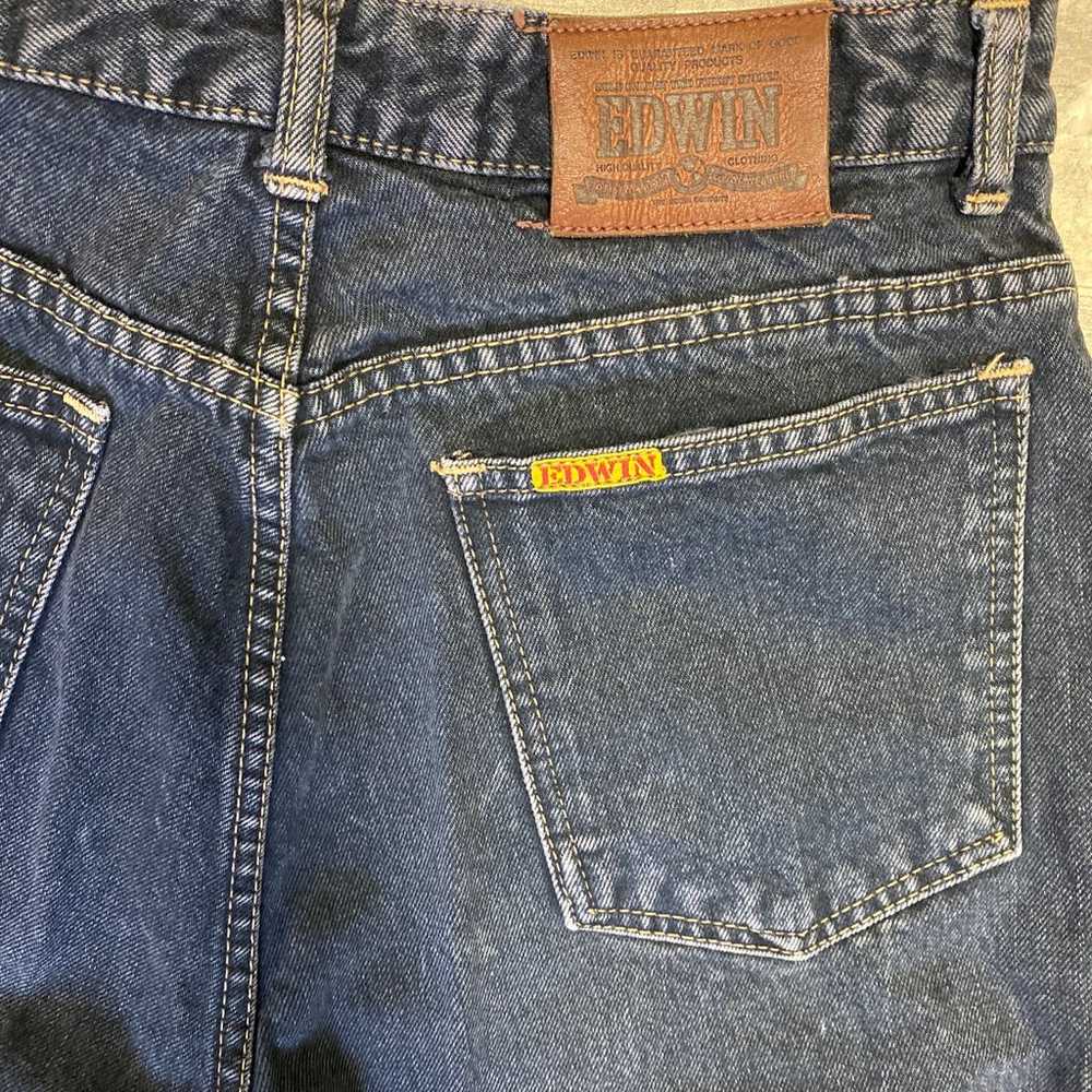 Vintage Edwin London Slim Jeans Toyko Mens W 28x3… - image 2