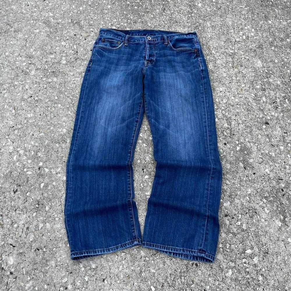 Crazy Y2K Baggy Lucky Brand Essential Denim Jeans - image 4