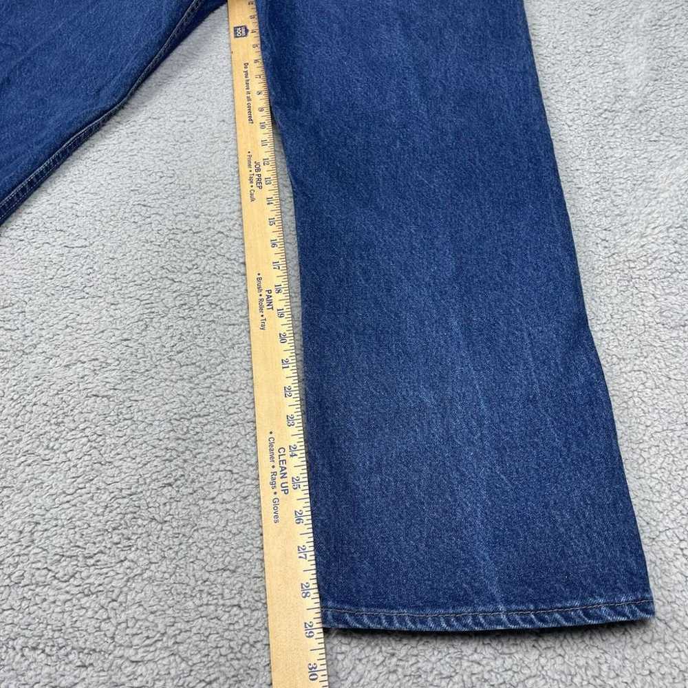Vintage Levis 505 Jeans Mens 35x30 Blue USA Made … - image 12