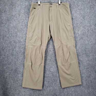 Vintage Kuhl Pants Mens 34x32 Khaki Outdoor Strai… - image 1