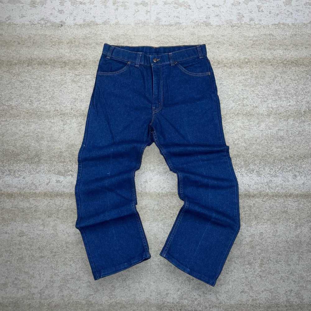 True Vintage Orange Tab Levis Jeans Relaxed Fit M… - image 2