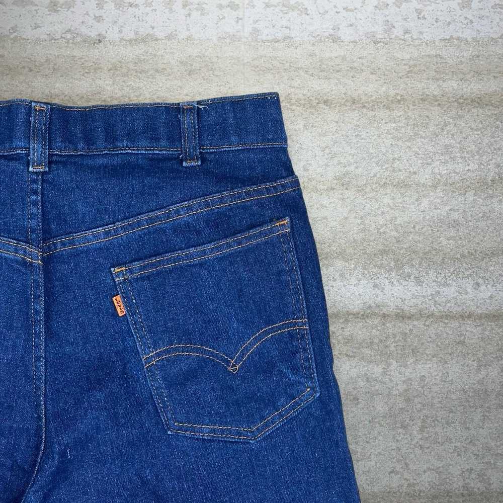 True Vintage Orange Tab Levis Jeans Relaxed Fit M… - image 3