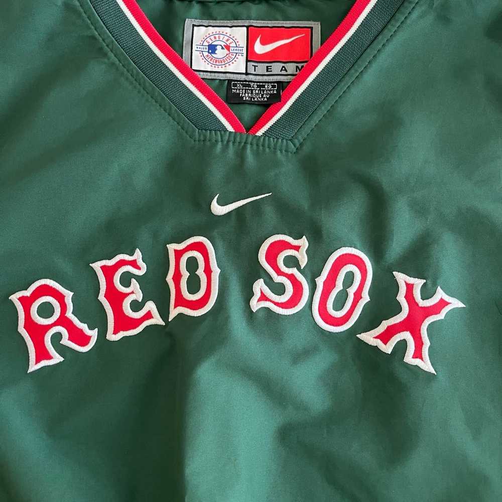 Boston Red Sox St Patrick’s Day Green Nike Pullov… - image 2