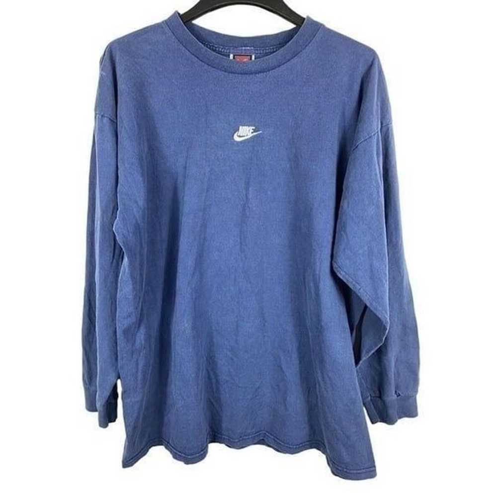 Vintage Nike Embroidered Small Logo Pullover Swea… - image 1